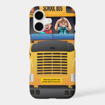 Schulbus-Telefonzelle