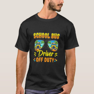 Schulbusfahrer am letzten Schultag T-Shirt