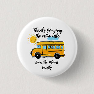 Schulbusfahrer Danke-Knopf   Busfahrer-App Button