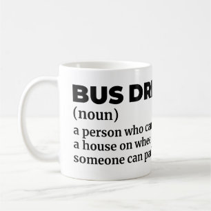 Schulbusfahrer - Definition Kaffeetasse