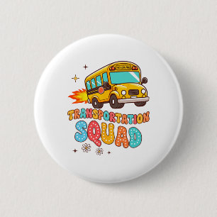 Schulbusfahrer Leben Gelber Bus Transport S Button