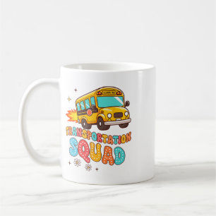 Schulbusfahrer Leben Gelber Bus Transport S Kaffeetasse
