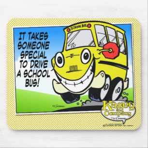 Schulbusfahrer Mousepad
