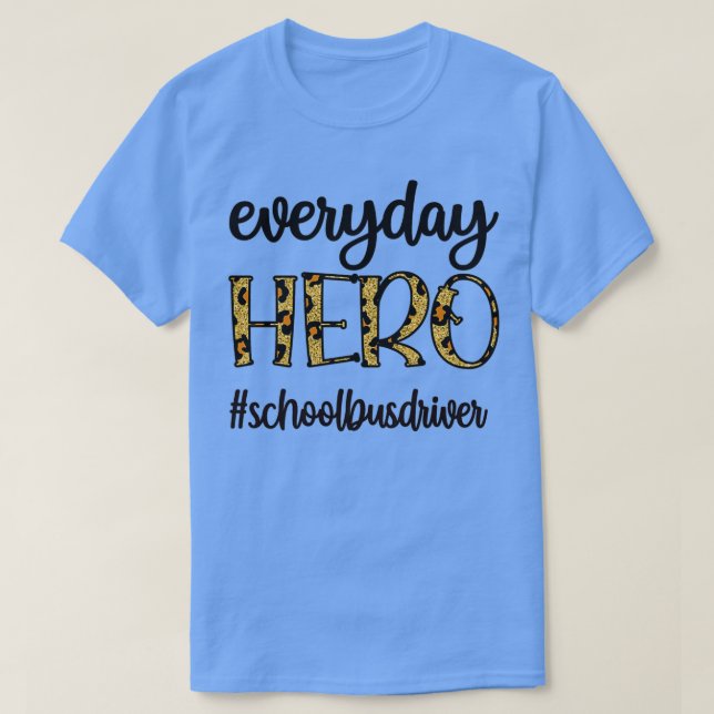 Schulbusfahrer schätzen Schulbusfahrt T-Shirt (Design vorne)