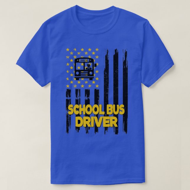 Schulbusfahrer schätzen Schulbusfahrt T-Shirt (Design vorne)