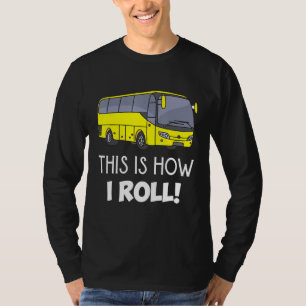 Schulbusfahrer: So rolle ich T-Shirt
