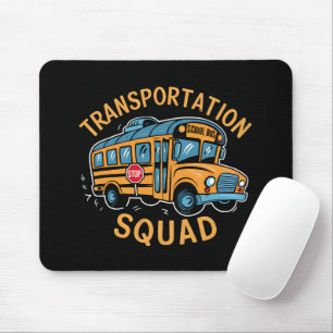 Schulbusfahrer-Transport-Team Mousepad