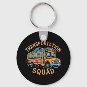 Schulbusfahrer-Transportstaffel Schlüsselanhänger