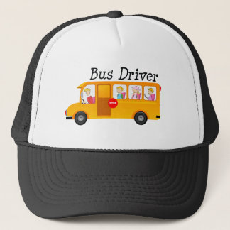 Schulbusfahrer Truckerkappe