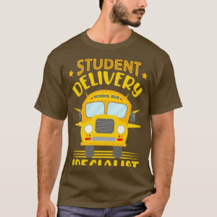 Schulbusfahrer Yell für Schülerberatung T-Shirt