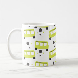 Schulbusfahrer Yellow Confetti Kaffeetasse