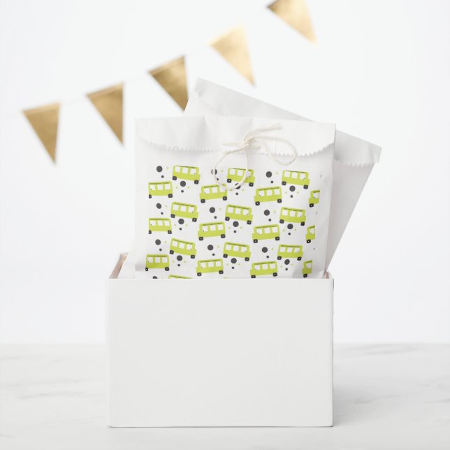 Schulbusfahrer Yellow Confetti Lehrer Geschenktütchen (Party)