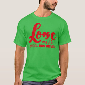 Schulbusfahrer zurück zur Schule T-Shirt