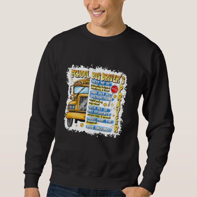 SchulbusfahrerInnen-Getriebetransaktion Sweatshirt (Vorderseite)