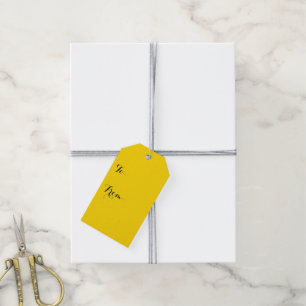 Schulbusfarbe gelb geschenkanhänger