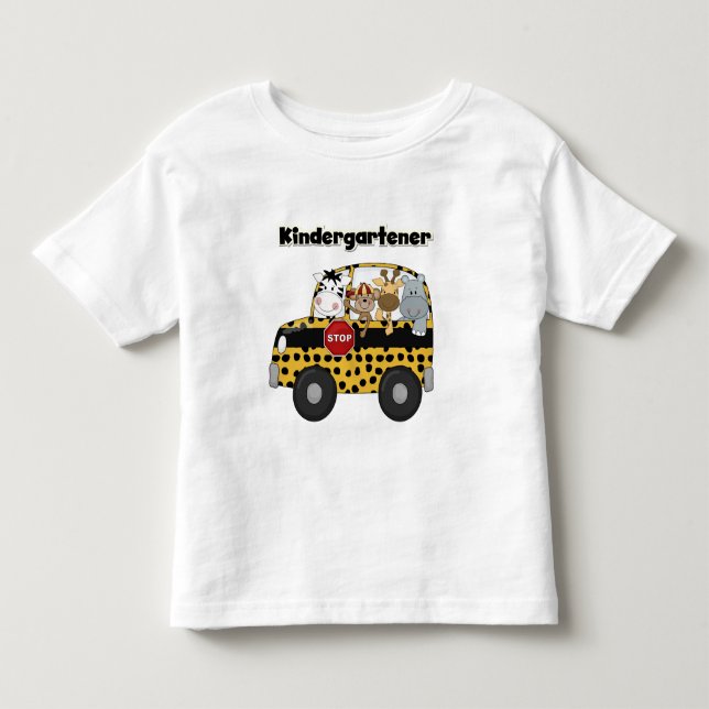 Schulbuskindergartener-T-Shirts und Geschenke Kleinkind T-shirt (Vorderseite)