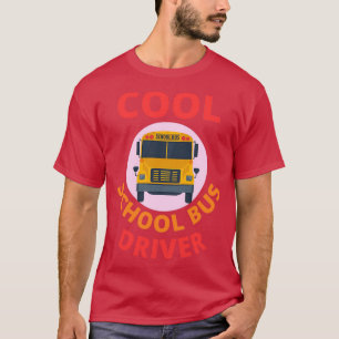 Schulbuskostüm Cooler Schulbusfahrer 1 T-Shirt