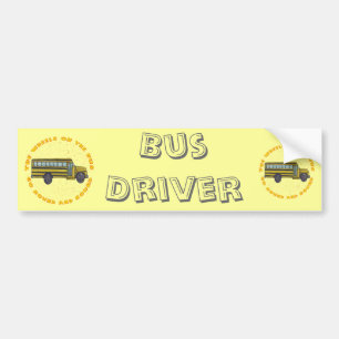 Schulbusräder Autoaufkleber