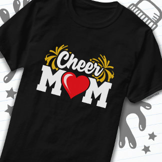 Schulcheerleader Squad Sports Proud Mama T-Shirt