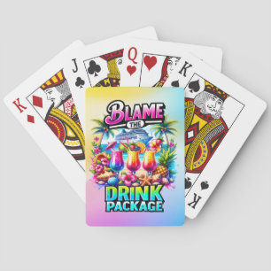Schuld an der Drink-Paket lustige Kreuzfahrt Spielkarten
