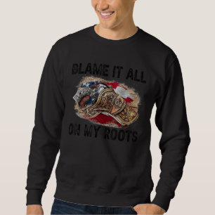 Schuld daran ist, dass mein Wurzel-amerikanisches Sweatshirt