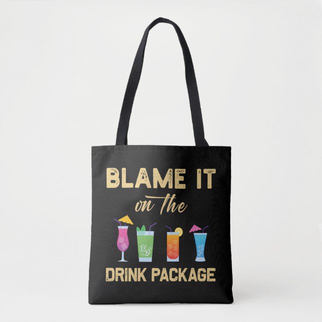 Schuld daran ist die "Drink Package Funny Family C Tasche (Vorderseite)