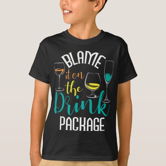 Schuld daran sind die Getränkeverpackungen für Lov T-Shirt (Vorderseite)