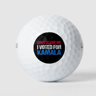 Schuld mich nicht, dass ich für Kamala gestimmt ha Golfball