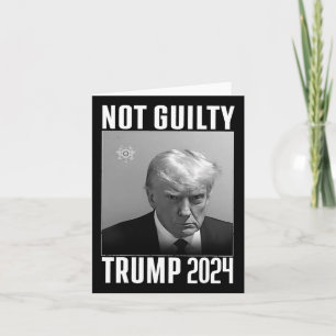 Schuld Trump 2024 Nicht wieder wählen 2024 gegen T Karte