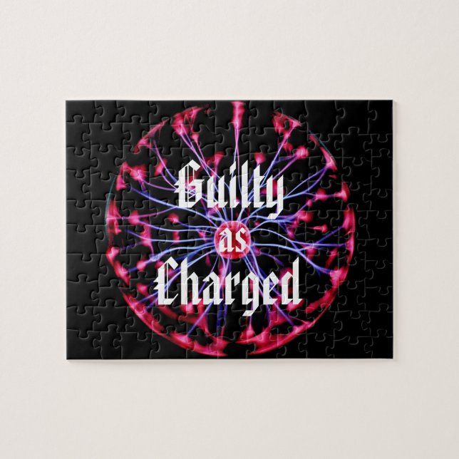 Schuld wie Plasma-Ball geladen (Horizontal)