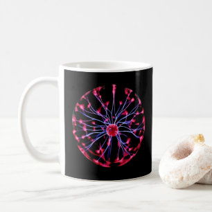 Schuld wie Plasma-Ball geladen Kaffeetasse