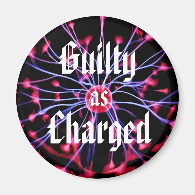 Schuld wie Plasma-Ball geladen Magnet (Vorne)