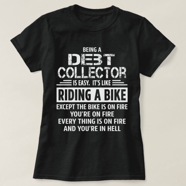 Schulden Collector T-Shirt (Design vorne)