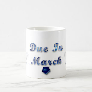 Schulden-im März Tasse