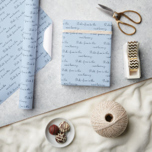 'Schuldenfrei ist der neue Luxus.' - Schuldenfreie Geschenkpapier