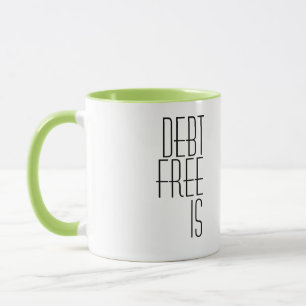 'Schuldenfrei ist der Weg' Schuldenfreie Reise Tasse