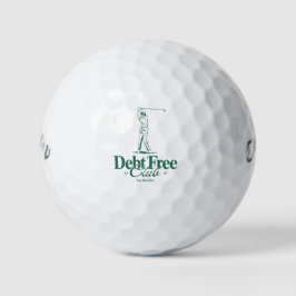 'Schuldenfreier Club' Lustiges Geschenk für finanz Golfball