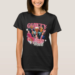 Schuldig, mir mein Herz gestohlen zu haben, lustig T-Shirt
