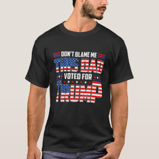 Schuldzuweisungen: Dieser Vater hat für Trump-Unte T-Shirt