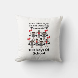 Schule 100 Schultage Kissen