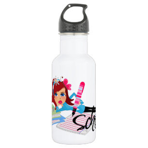 Schule#2 Flaschenarbeiten 32 oz Trinkflasche