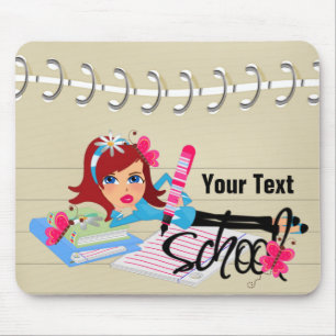 Schule #2 Maus Pad Mousepad