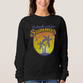 Schule Aus Für Sommer Casual Urlaub Grafik Sweatshirt