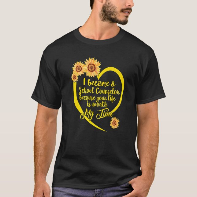 Schule Beraterwoche Vintag Lehrerschulpsychologie T-Shirt (Vorderseite)