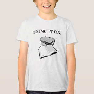 SCHULE, BRING IT ON Oberteil Tri-Blend Shirt