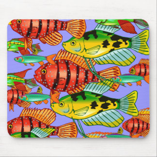 SCHULE DER FISCHE MOUSEPAD
