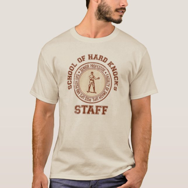 Schule der harten Schläge T-Shirt (Vorderseite)