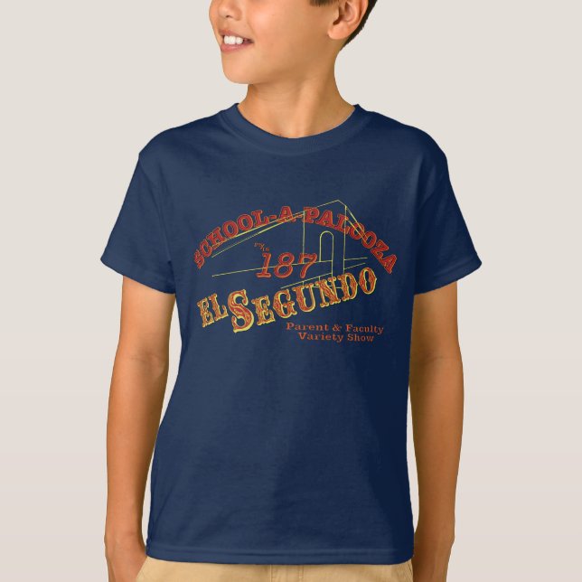 Schule-EIn-Palooza El- Segundoandenken T-Shirt (Vorderseite)