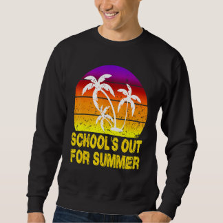 Schule für Sommersonne Vintag für junge Mädchen Sweatshirt