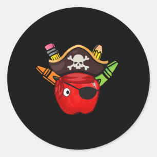 Schule Internationaler Talk Like A Pirate Day Pira Runder Aufkleber